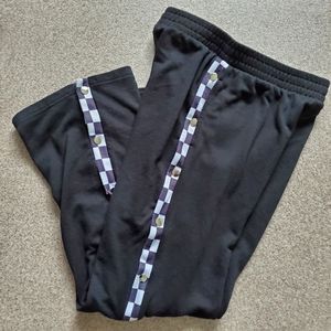 HOT TOPIC Black Tear Away Pants Unisex Sz. Small